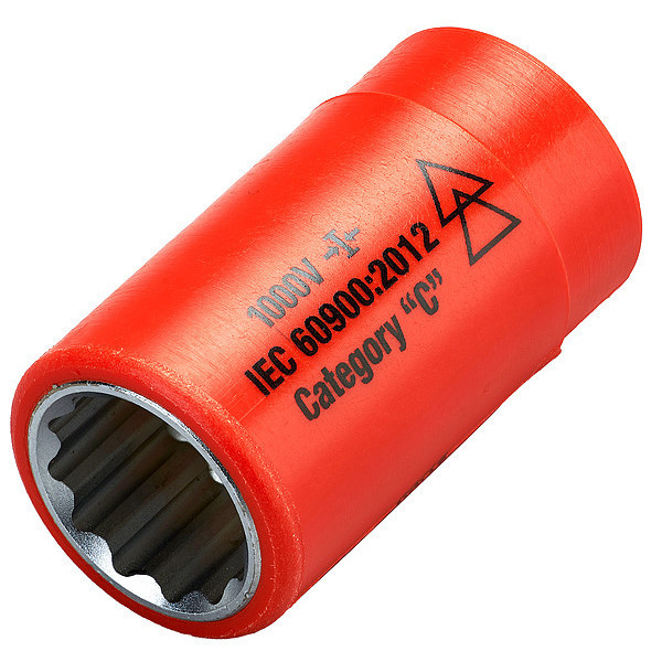 Itl 1/2 in Drive Insulated Socket 11/16 in 01620