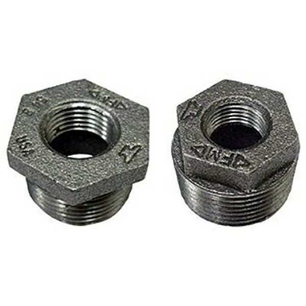 Anvil FNPT x MNPT, Malleable Iron Hex Bushing, Class 150 0318907680