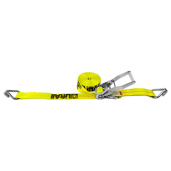 Lift-All Cargo Strap, Ratchet, 27 ft x 2 In, 1600 lb 60513
