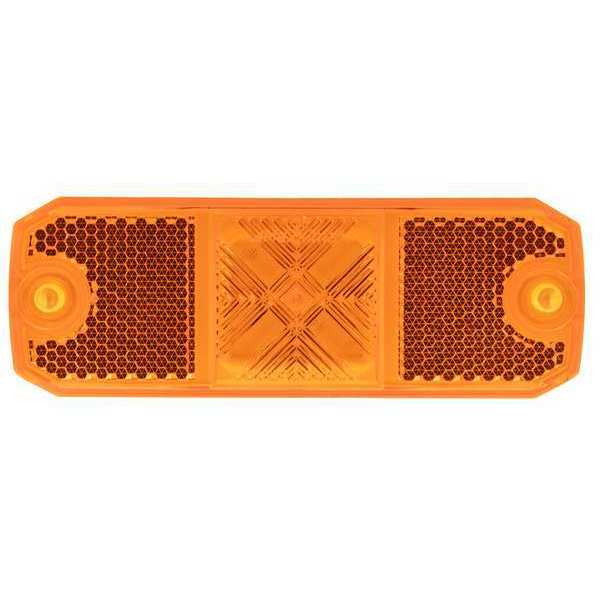 Maxxima Clearance Marker Amber Reflector M17100Y-DV