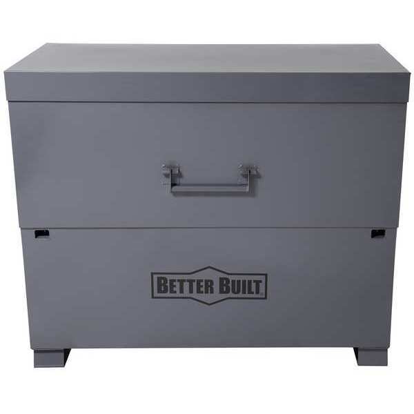 Better Built Piano-Style Jobsite Box, Gray, 60 in W x 30 in D x 49 in H 2089-BB