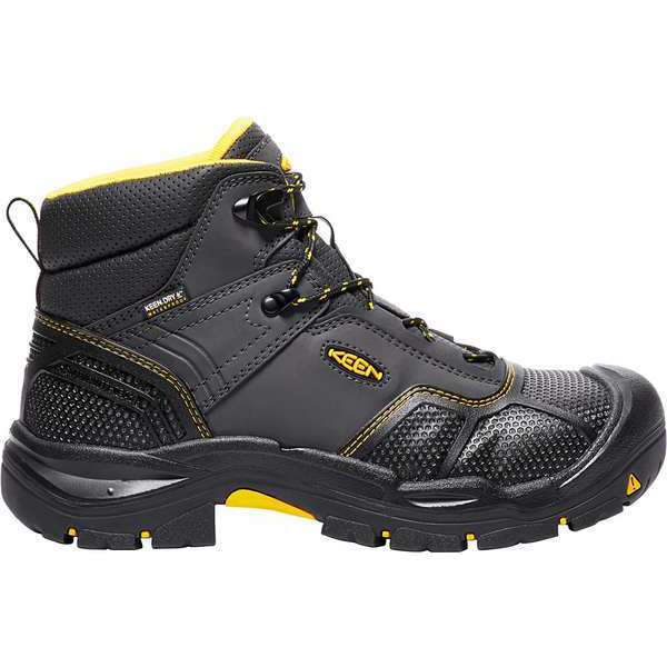 Keen Size 9 1/2 Men's 6 in Work Boot Steel 6-Inch Work Boot, Black/Raven 1017828