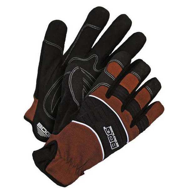 Bdg Mechanics Gloves, M ( 8 ), Black/ Brown 20-1-10009-M