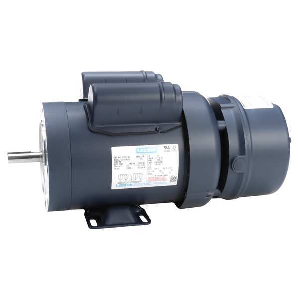 Leeson Brake Motor, Single Phase, 1 hp, 1725 RPM 111951.00