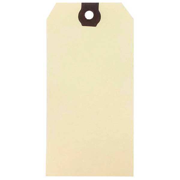 Zoro Select Blank Shipping Tag, Paper, Manila, PK1000 61KU07