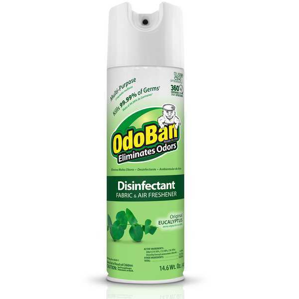 Odoban Disinfectant Fabric and Air Freshnr, PK6 910001-14A6