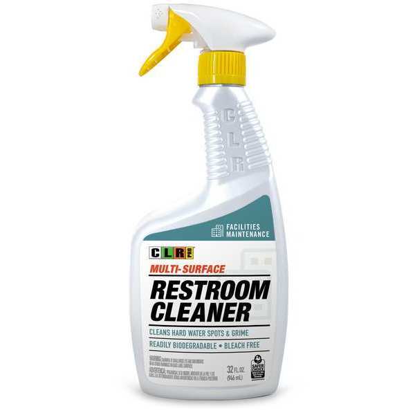 Clr Pro Bathroom Cleaner, 32 oz, Trigger Spray Bot G-FM-RC32-6PRO