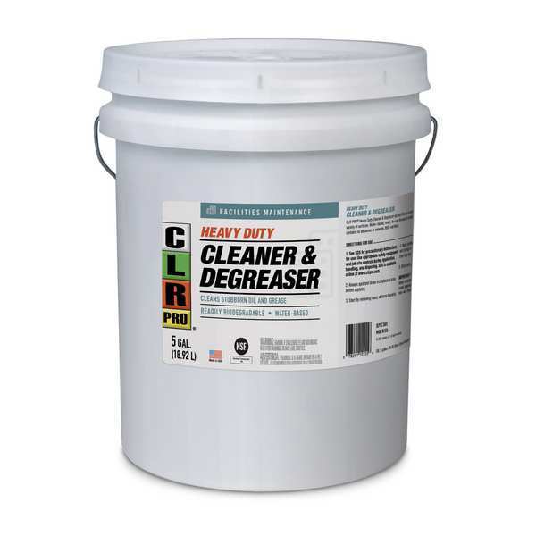 Clr Pro CLR Pro Cleaner/Degreaser, 5 gal Bucket, Ready to Use, Water Based G-FM-HDCD-5PRO