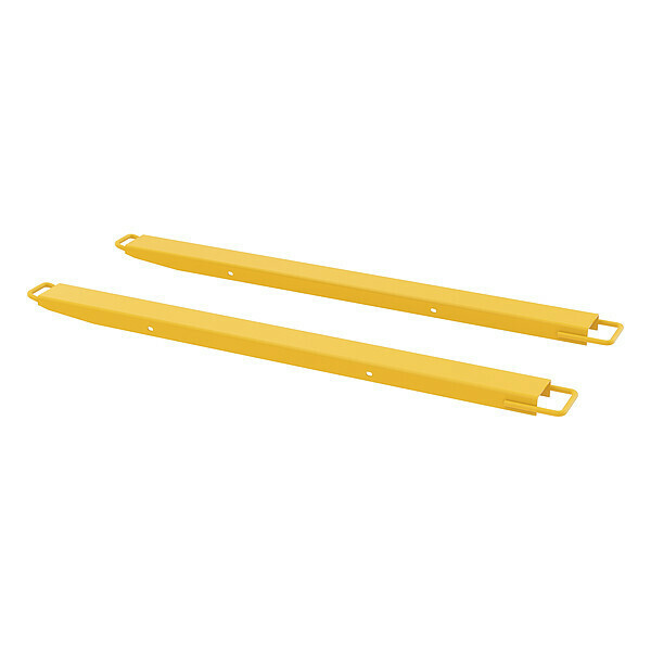Vestil Fork Extension, Yellow, 4,000 lb, 4" W FE-HS-4-63