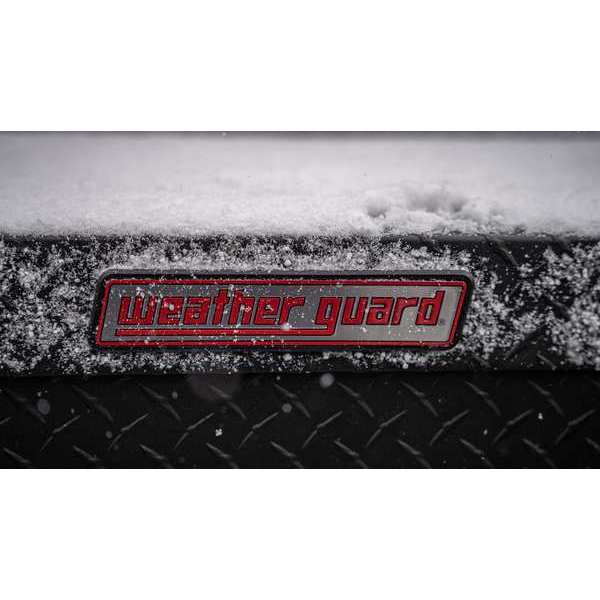 Weather Guard Truck Box, Gray, Non-Adjustable, 72 in 127-6-03