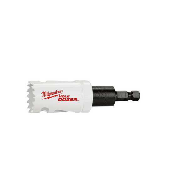 Milwaukee Tool 1-1/8 in. HOLE DOZER Bi-Metal Hole Saw with Arbor 49-56-9663