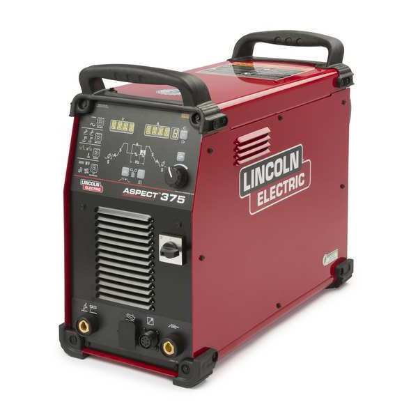 Lincoln Electric TIG Welder, Aspect 375 AC/DC Series, 200 V to 600 V K3945-1