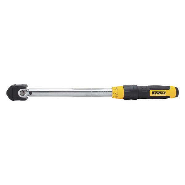 Dewalt Micrometer Torque Wrench, 3/8" DWMT75463