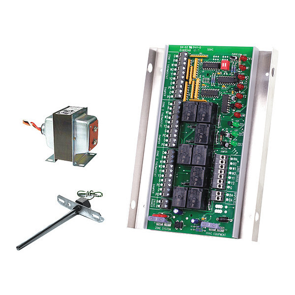 Io Hvac Controls Zone Panel Kit, 3 Zone, 2H/2C ZP3-HCMS-KIT
