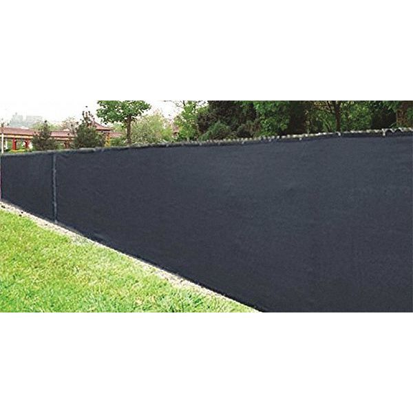 Jaydee Orion Privacy Screen Fence, Black, 5 ft. x 50ft. 10-112