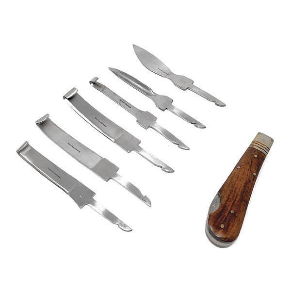 Cynamed Hoof Knife Set of 7 CYZR-0350