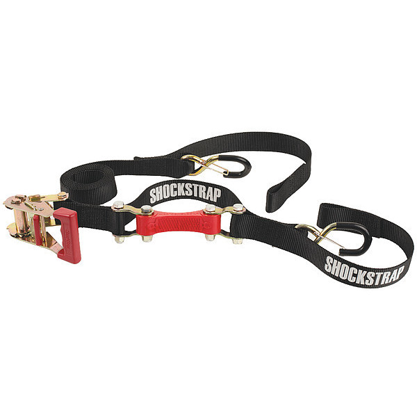 Shockstrap Shock Strap, 1-1/2" x 7 ft., Ratchet Strap 7RSBB