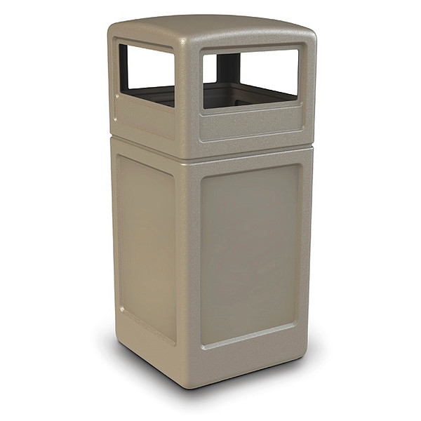 Commercial Zone Products 42 gal Trash Can, Beige 73290299