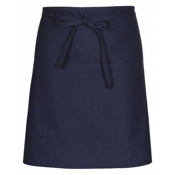 Fame Fabrics Apron, Half Bistro, F28, Navy 25305