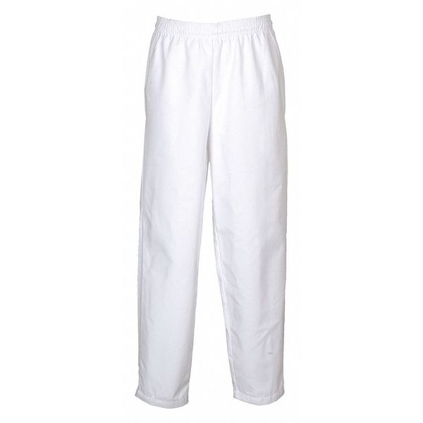 Fame Fabrics Chef Baggie Pant, White, C15, MD 81130