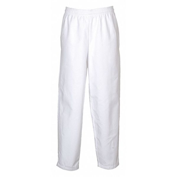 Fame Fabrics Chef Baggie Pant, White, C15, 4X 82684