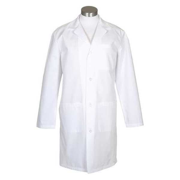 Fame Fabrics Lab Coat, Male, White, L2, 2XL 82536