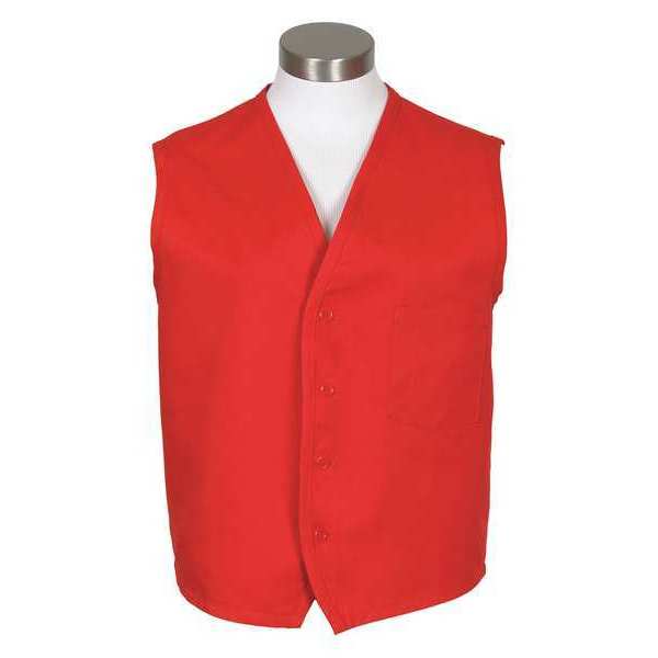 Fame Fabrics Vest, Unisex, Red, V40, LG 28643 | Zoro