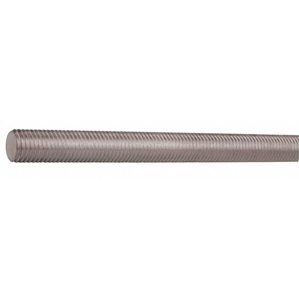 All America Threaded Products Fully Threaded Rod, M2-0.4mm, Plain Finish 36503