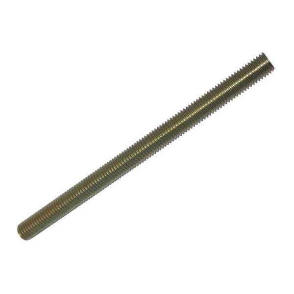 All America Threaded Products Fully Threaded Rod, 1/2"-20, Grade B7, Zinc and Yellow Plated Finish 36757