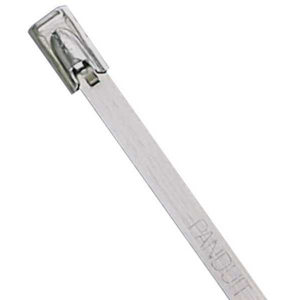 Panduit Stainless Steel Cable Tie, 10.2"L, PK100 MLT2.7S-CP316