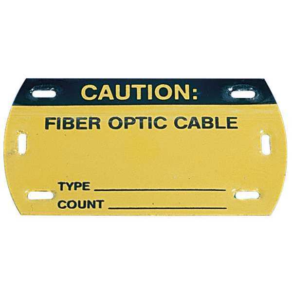 Panduit Fiber Optic Cable Tag, Blank PST-FOBLNK