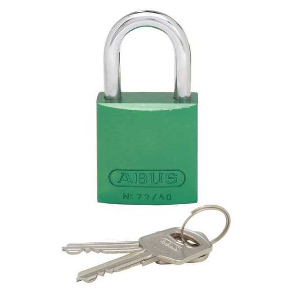 Panduit Safety Lockout Padlock, Body Color: Green PSL-7GR