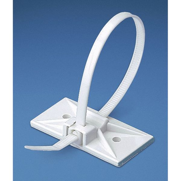 Panduit Cable Tie Mount, Adhesive Backed, PK100 SMS-A-C