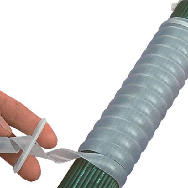 Panduit Spiral Wrap, .12"x100ft, Polyethylene, Blk T12R-CY