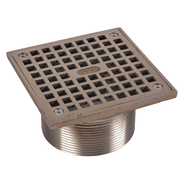 Oatey Cast Nick Sq Sq Strainer, 5" 82230