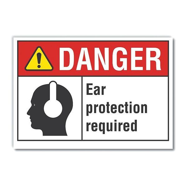 Lyle Decaldanger Ear Protection, 14"x10", Header Legend Color: Black LCU4-0173-ND_14X10