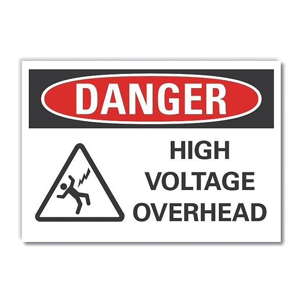 Lyle Decaldanger High Voltage, 10"x7", Sign Material: Polyester LCU4-0235-ND_10X7