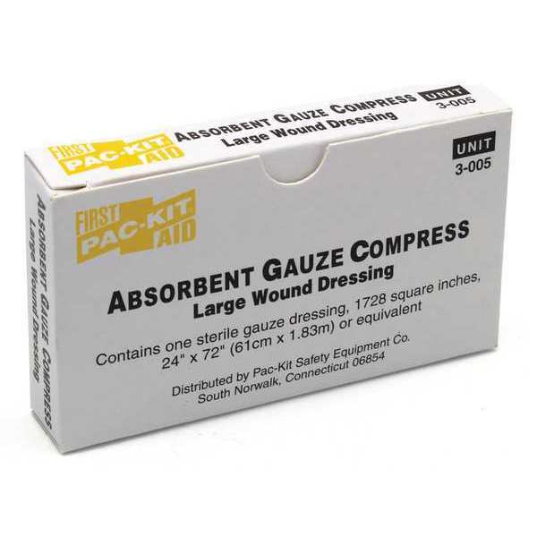 Medi-First Gauze Compress, 24"x72" 69601