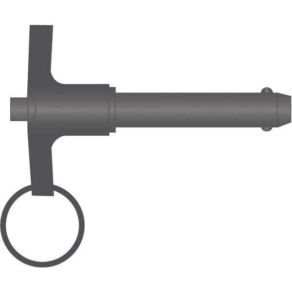 G.L. Huyett Positive Lock, 1/4" x 2-1/2", T-Handle PLT-0250-2500