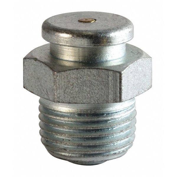 Alemite Grease Fitting Button Head, 3/8"-18 NPTF A1188