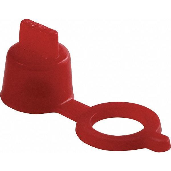 Heritage Grease Fitting Cap Dome, Red H88004