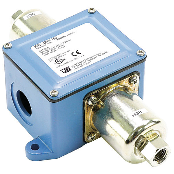 United Electric Pressure Switch J21K-150