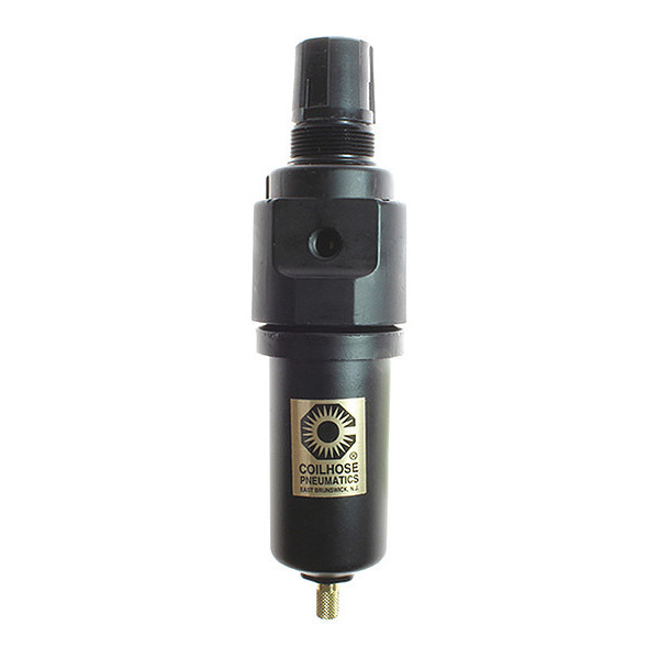 Coilhose Pneumatics F/R Duo W/Automatic Drain Metal Bowl 5 Micron Element 1/4" CO 26FC2-DMX