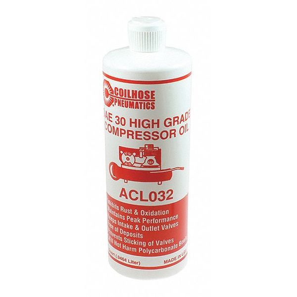 Coilhose Pneumatics Compressor Oil 32 oz. CO ACL032-P12