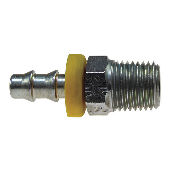 Coilhose Pneumatics Lock-On Swivel Male 1/4" ID x 1/4" MPT CO LSM0404