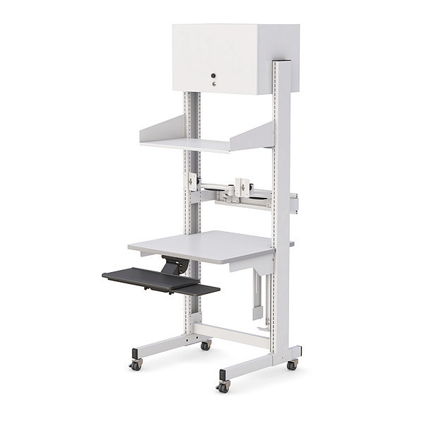 Afc Industries Mobile Computer Stand Workstation 772282G