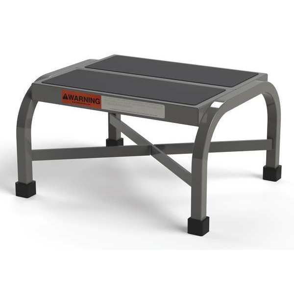 Ega Heavy Duty Step Stool, Non-Slip Vinyl Step, 16"W x 14"D Platform, 10.5"H, 350 lbs. Capacity RSS