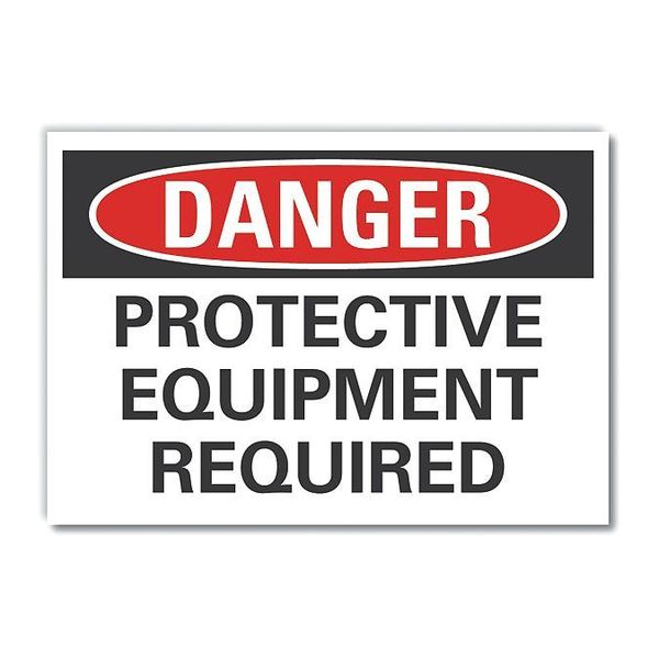 Lyle Decal Danger Protective, 14"x10" LCU4-0504-ND_14X10