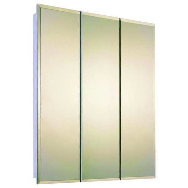 Ketcham 24" x 30" Fully Recessed Beveled Edge Tri-View Medicine Cabinet R-2430BV