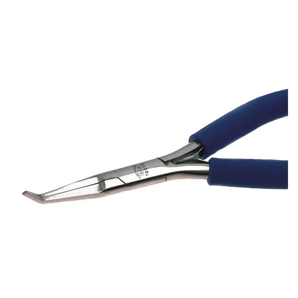 Aven Pliers Bent, Nose, 5", Smooth Jaws 10312